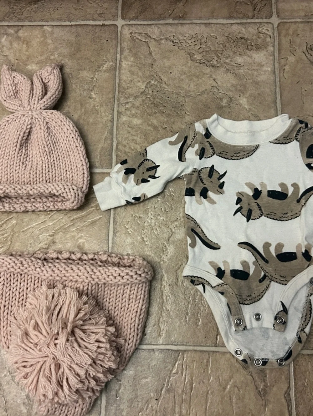 Newborn Baby Neutral Clothes Bundle 10 Pc Overalls Sleepers Bunny Football Fall